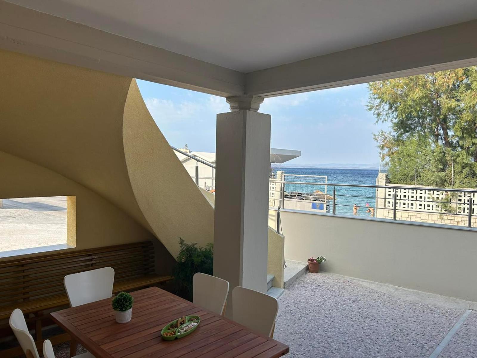 Blue Flag Award Winning Ormos Lo Beach: Home 1 Vrontados Экстерьер фото