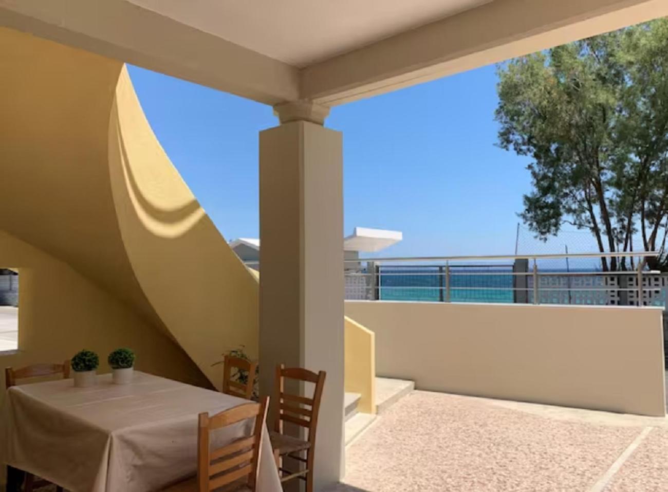 Blue Flag Award Winning Ormos Lo Beach: Home 1 Vrontados Экстерьер фото