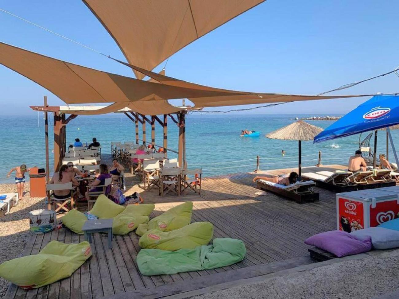 Blue Flag Award Winning Ormos Lo Beach: Home 1 Vrontados Экстерьер фото